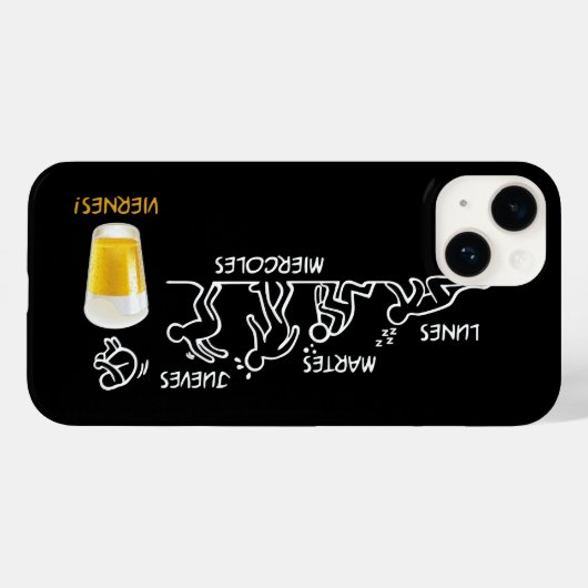 ビール革命 Case-Mate iPhoneケース (裏面 (横))
