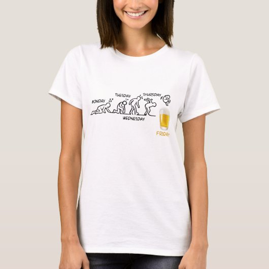 ビール革命 Tシャツ (正面)