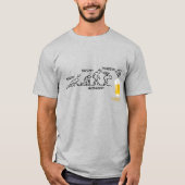 ビール革命 Tシャツ (正面)