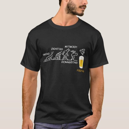 ビール革命 Tシャツ (正面)