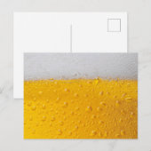 ビール頭 ポストカード (正面/裏面)