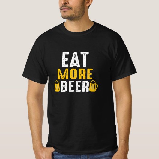 ビール食べをもっと見る Tシャツ (正面)
