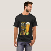 ビール飲み屋の女信じ間阿野を産む Tシャツ (正面フル)