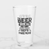 ビール飲み放題 タンブラーグラス (正面)