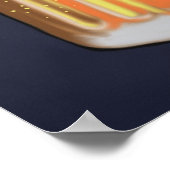 ビール飲み物IIプリント ポスター (角)