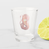 ビール飲み龍 ショットグラス (裏面)