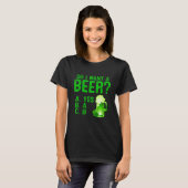 ビール飲みSt patricks dayおもしろい Tシャツ (正面フル)