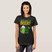 ビール飲みSt patricks dayTee Funn Tシャツ (正面フル)