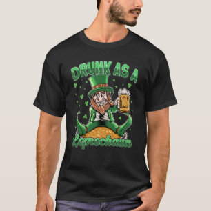 ビール飲グラスSt Patrick Fとレプレショーンとして Tシャツ