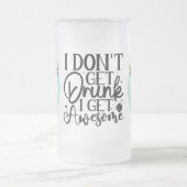 ビール飲引用文 フロストグラスビールジョッキ (中央)