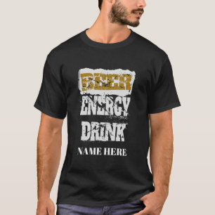 ビール飲料パーソナライズされた Tシャツ