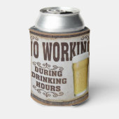 ビール飲料用の泡立てクーラーボックス 缶クーラー (缶裏面)