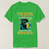 ビール1を持参 Tシャツ (デザイン正面)