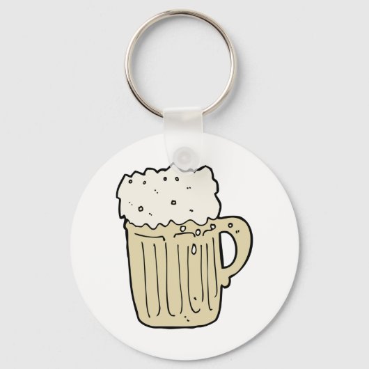 ビール1点 キーホルダー (正面)