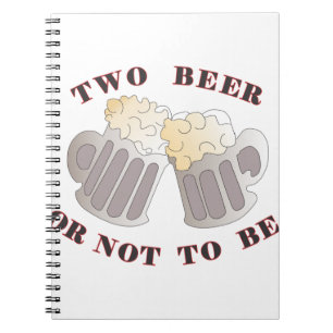 ビール2杯 ノートブック