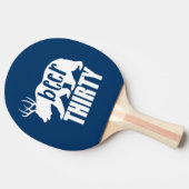 ビール30卓球ラケット-ゴシック体 卓球ラケット (横)