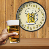 ビール30時 壁時計