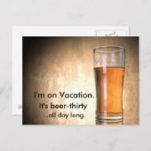 ビール30 ポストカード (正面/裏面)