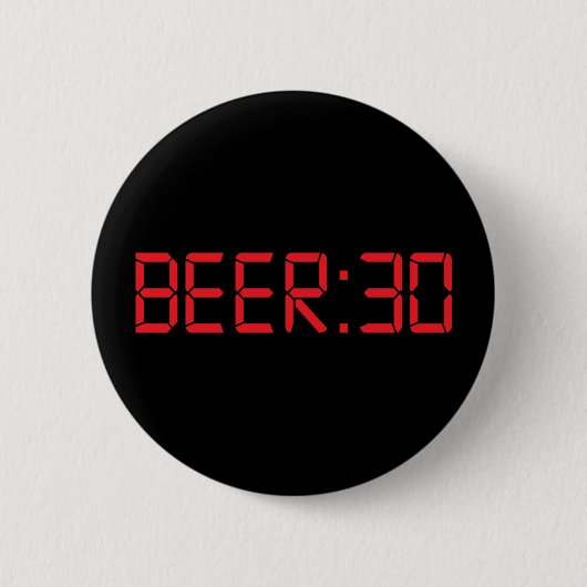 ビール30 30人のアイルランド語 缶バッジ (正面)