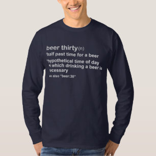 ビール30 Tシャツ