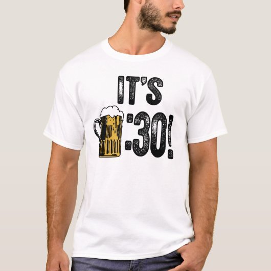 ビール30 Tシャツ (正面)
