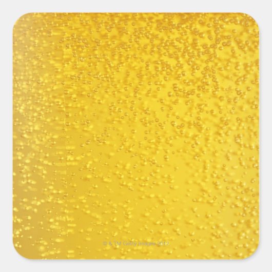 ビール4 スクエアシール (正面)