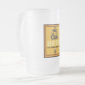 ビール。お前のためだ。 フロストグラスビールジョッキ (正面左)