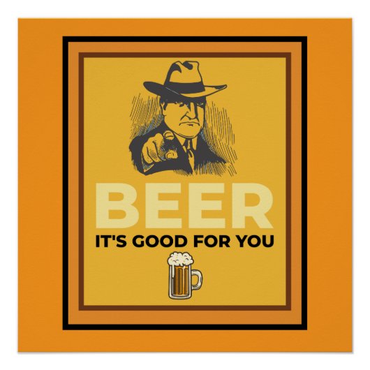 ビール。お前のためだ。 ポスター (正面)