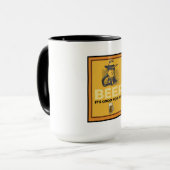 ビール。お前のためだ。 マグカップ (正面左)