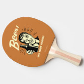 ビール:お友達よ 卓球ラケット (横)