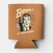 ビール：お友達よ 缶クーラー (正面)