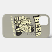 ビール: それは休暇できますです Case-Mate iPhoneケース (裏面 (横))