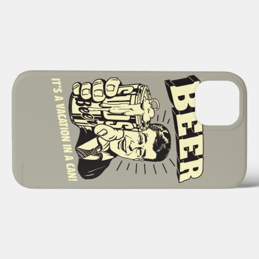 ビール: それは休暇できますです Case-Mate iPhoneケース (裏面 (横))