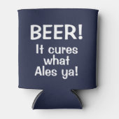 ビール!それは何を愛している!ビールおもしろいクーラーボックス 缶クーラー (正面)