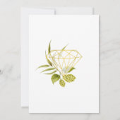 ビール ウィロー グリーンとゴールド セーブザデート (裏面)