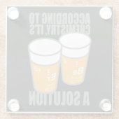 ビール ガラスコースター (裏面)