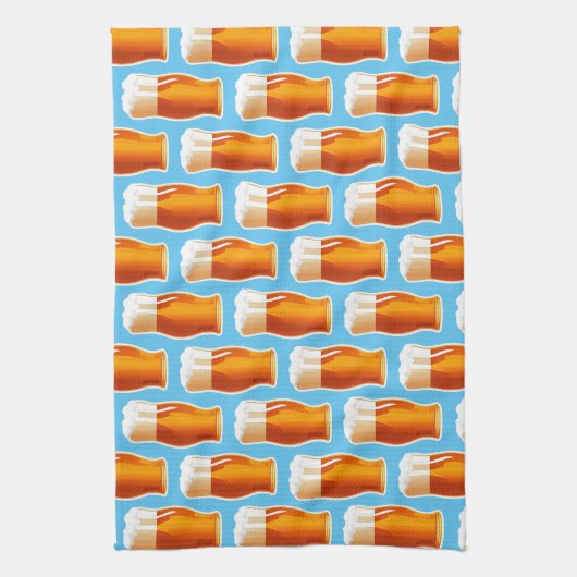 ビール キッチンタオル (縦)