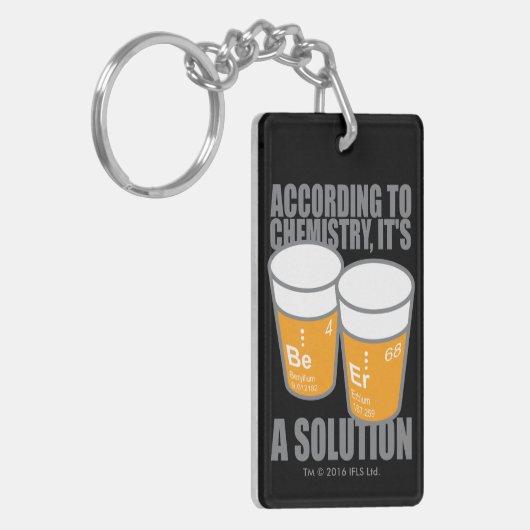 ビール キーホルダー (正面左)