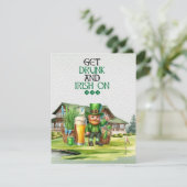 ビール&シャムロック・セントパトリックの日を持つゴルファー シーズンカード (スタンド正面)