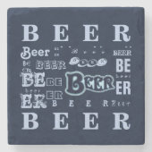 ビール ストーンコースター (正面)
