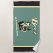 ビール:セラピーより安い ビーチタオル (正面)