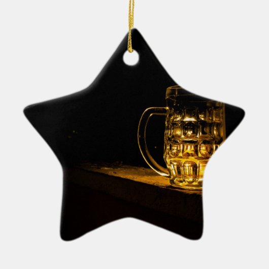 ビール… セラミックオーナメント (正面)