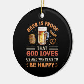 ビール セラミックオーナメント (左)