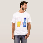 ビール,ソーダ,飲料写真 Tシャツ (正面フル)