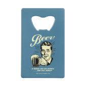 ビール:ダブルが見える クレジットカード栓抜き (裏面)