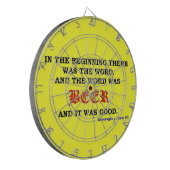 ビール ダーツボード (正面左)