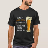 ビール・ドリンカーのTシャツ Tシャツ (正面)