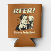 ビール：ネイチャー・パーフェクト・フード 缶クーラー (正面)