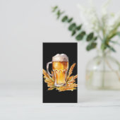 ビール| ビアガーデン | 小麦 名刺 (スタンド正面)