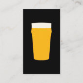 ビール |ビアガーデン | Bartender 名刺 (正面)